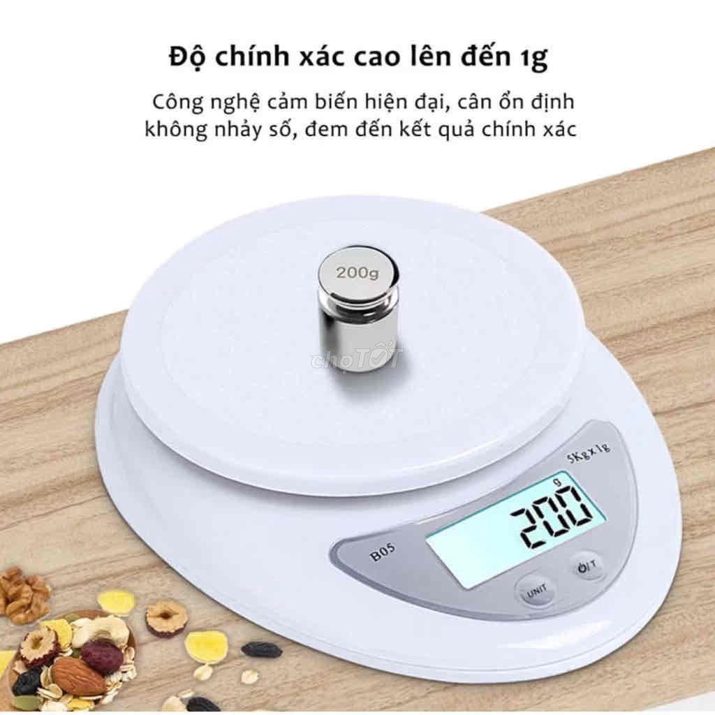 Cân tiểu ly 5kg độ chính xác 1g Trắng. Mua bán Dụng cụ nhà bếp tại Quận 8 Tp Hồ Chí Minh được đăng bởi Tuyen hình 1
