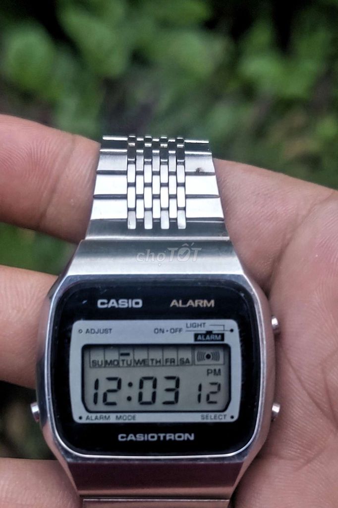 Đồng hồ Casio Casiotron Kim loại Bạc. Mua bán Đồng hồ tại Huyện Châu Thành Tiền Giang được đăng bởi Minh  hình 1