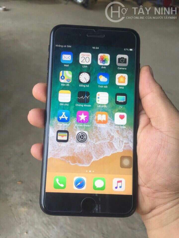 0817987496 - Iphone 7 plus màu đen 128g nguyên zin 100% nữ sd