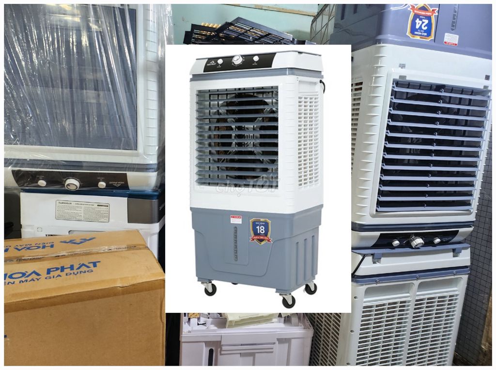 Quạt điều hòa hơi nước Hòa Phát 86W 35L MỚI giá rẻ. Mua bán Quạt tại Quận 3 Tp Hồ Chí Minh được đăng bởi Thảo Ly hình 1