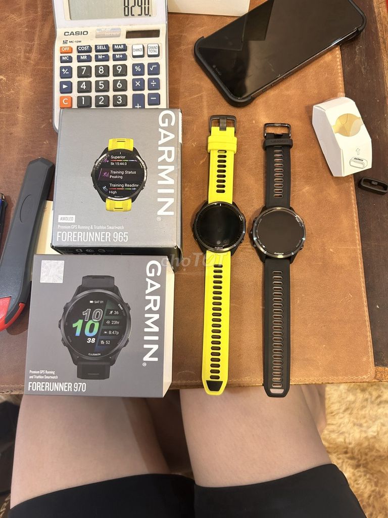 Garmin Forerunner 970 Đen Mới Lướt. Mua bán Thiết bị đeo thông minh tại Quận Phú Nhuận Tp Hồ Chí Minh được đăng bởi Chị Yến  hình 1