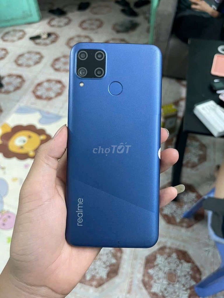 Realme c15, 64g, pin 6000, zin full. Mua bán Điện thoại tại Thành phố Thủ Dầu Một Bình Dương được đăng bởi Phước Mobile hình 1