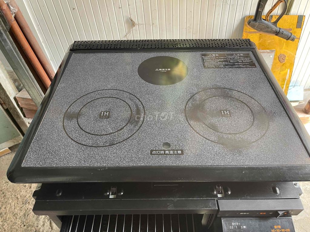 Bếp từ đôi Đen Hẹn giờ, chiên rán Kính cường lực. Mua bán Bếp, lò, đồ điện nhà bếp tại Huyện Hóc Môn Tp Hồ Chí Minh được đăng bởi NGUYỄN VĂN VINH hình 1