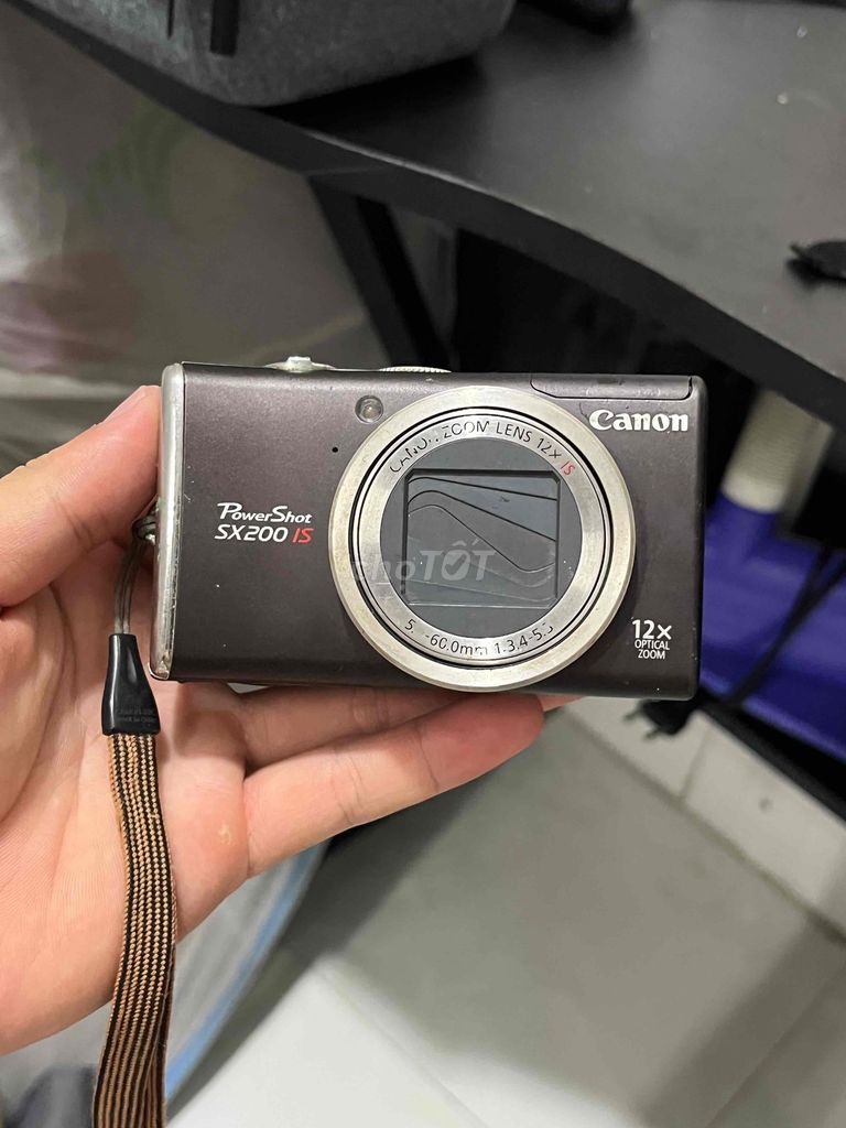Máy ảnh Canon SX200IS. Mua bán Máy ảnh, Máy quay tại Quận 6 Tp Hồ Chí Minh được đăng bởi Nguyễn Dũng hình 1