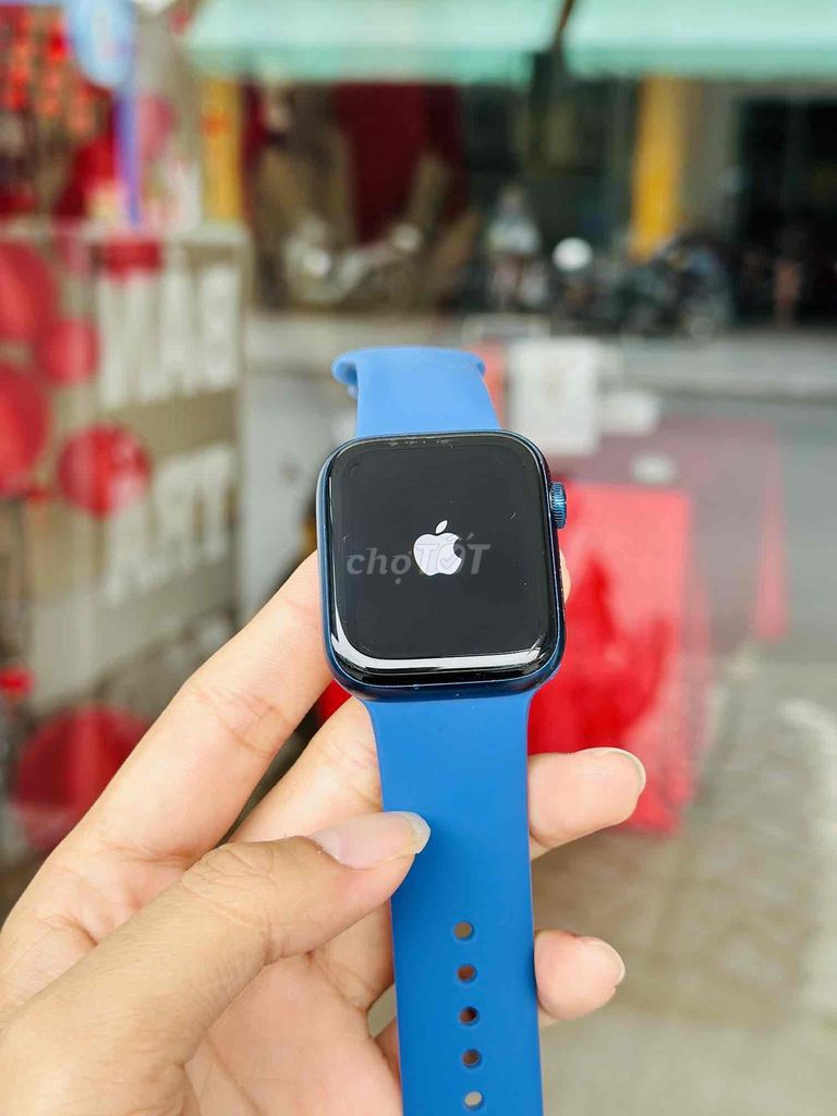 Apple Watch S6 44mm Xanh máy 97% Full phụ kiện