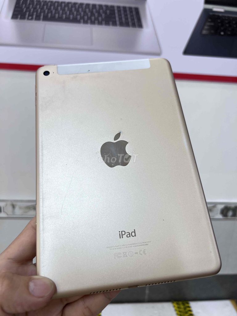 Apple iPad mini 4 64GB Wifi + 4G. Mua bán Máy tính bảng tại Quận Gò Vấp Tp Hồ Chí Minh được đăng bởi Hoàng Bằng hình 1