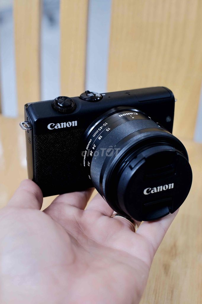 Máy ảnh Canon M200 Kit 15-45mm Đen. Mua bán Máy ảnh, Máy quay tại Huyện Định Quán Đồng Nai được đăng bởi Máy Ảnh Compact Đồng Nai hình 1