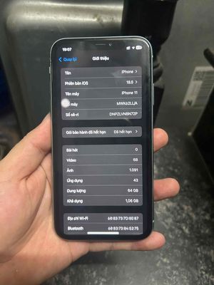 iphone 11 xanh ngọc 64GD. Mua bán Điện thoại tại Quận 12 Tp Hồ Chí Minh được đăng bởi sang