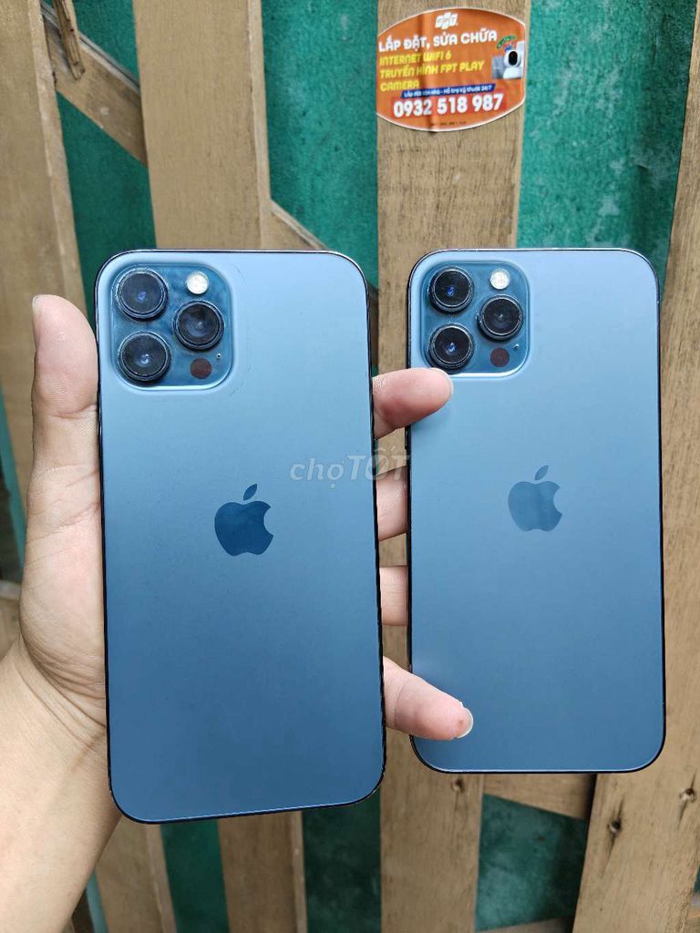 Apple iPhone 12 Pro Max 128GB Xanh. Mua bán Điện thoại tại Quận Liên Chiểu Đà Nẵng được đăng bởi Công Lực hình 1
