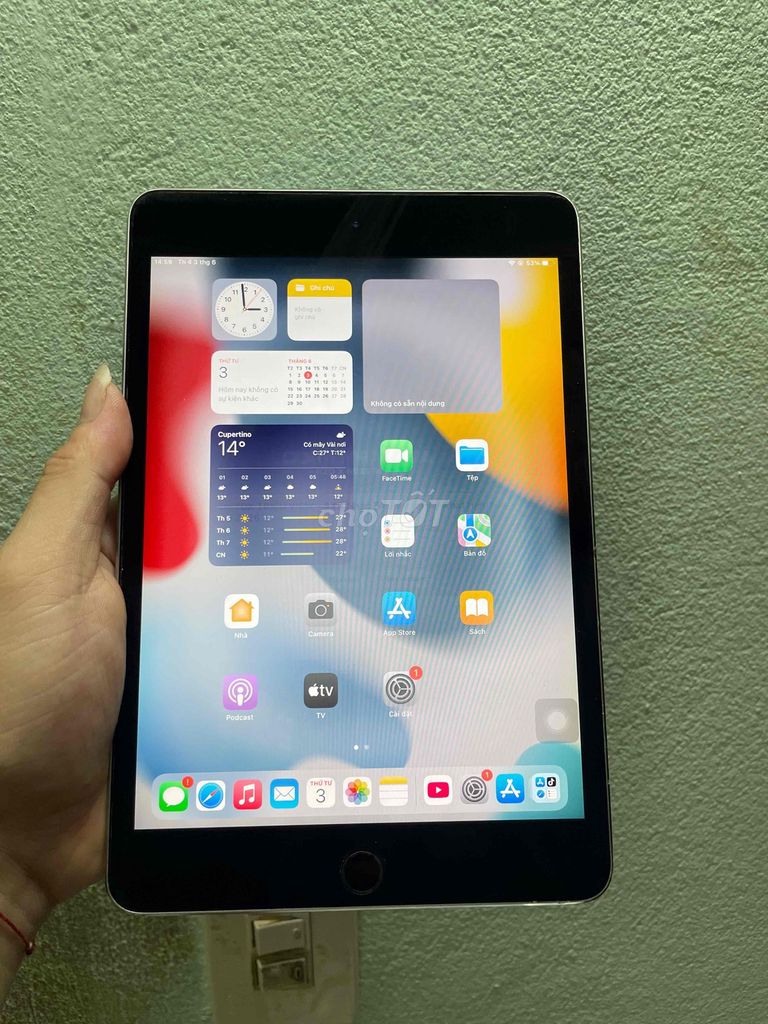 Ipad Mini 4 Wifi 128Gb Tình Trạng Bên Dưới. Mua bán Máy tính bảng tại Quận Sơn Trà Đà Nẵng được đăng bởi Bosco Wong hình 1