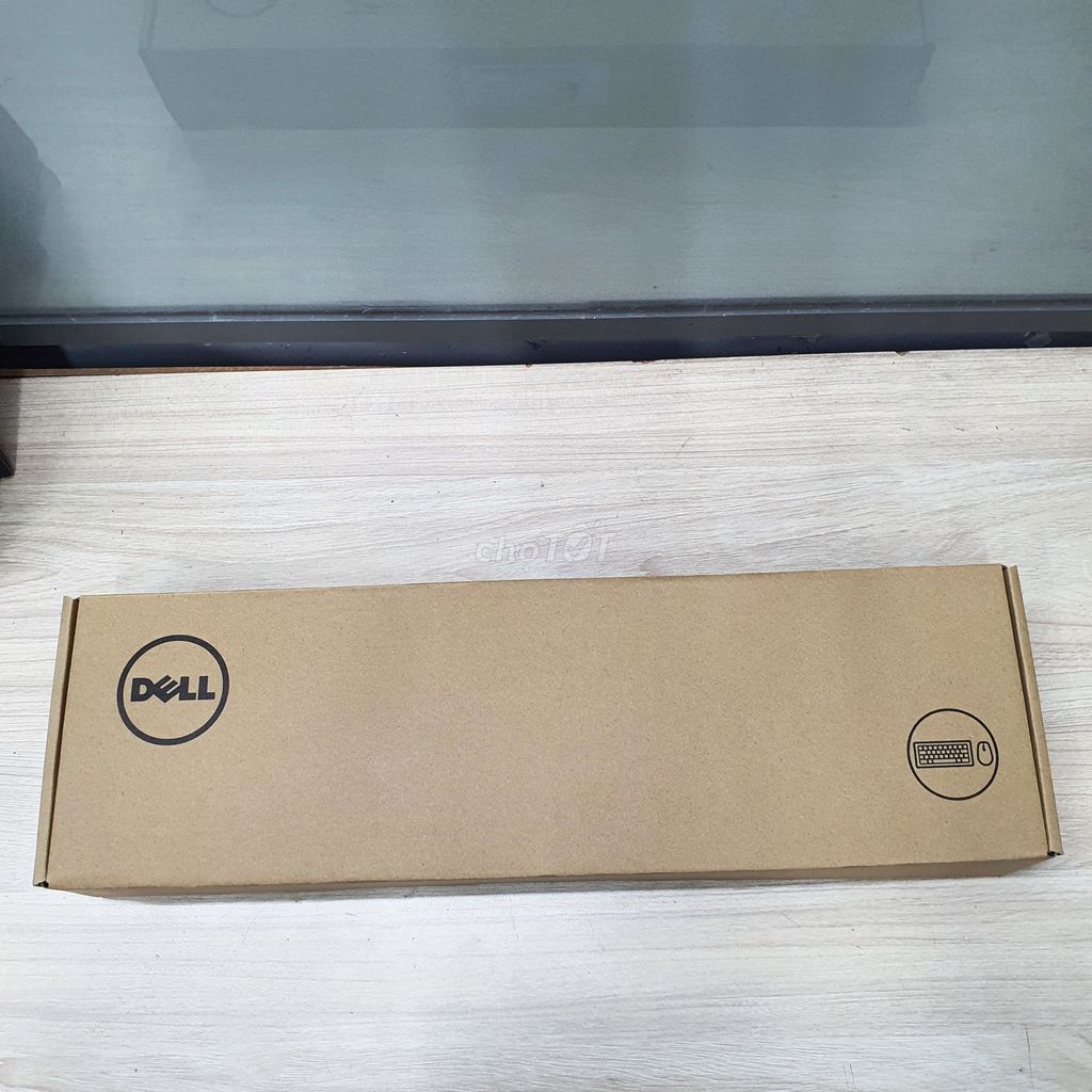 Bộ phím chuột Dell trắng không dây mới 100% có pin