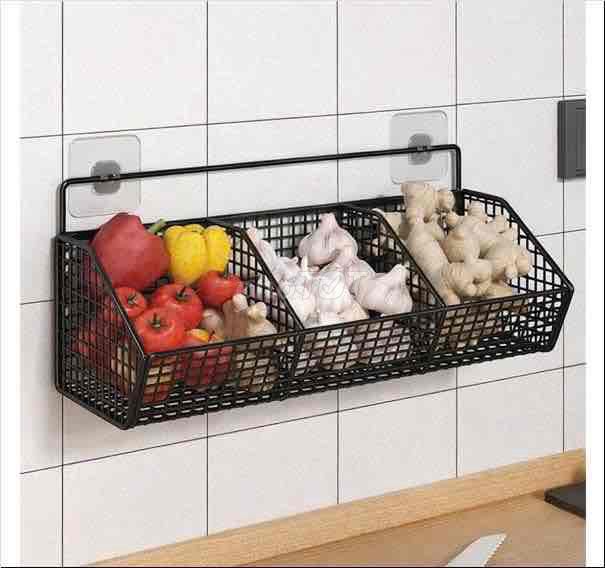 Giá treo bếp kim loại Đen 3 ngăn. Mua bán Dụng cụ nhà bếp tại Thành phố Hà Tĩnh Hà Tĩnh được đăng bởi Đại Lý Quang Trung hình 1