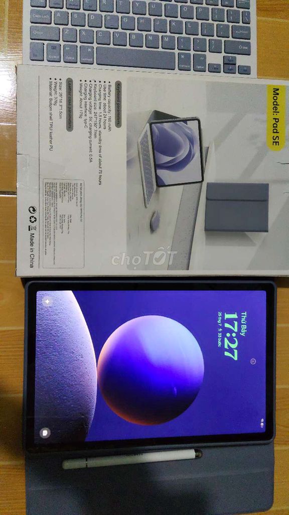 cần bán OPPO Pad SE 11.0 inch Xám. Mua bán Máy tính bảng tại Quận Tân Phú Tp Hồ Chí Minh được đăng bởi Kiên Trần hình 1