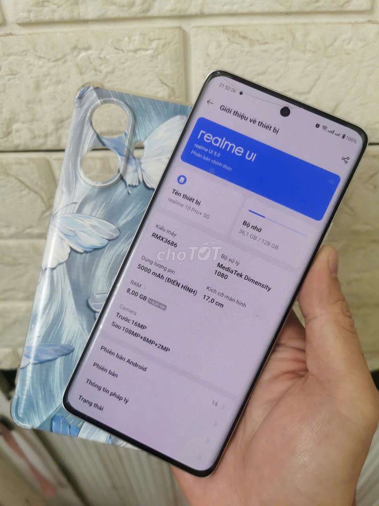 Realme 10 Pro+ 5G 8GB/128GB. Mua bán Điện thoại tại Quận Ba Đình Hà Nội được đăng bởi đình bắc hình 1