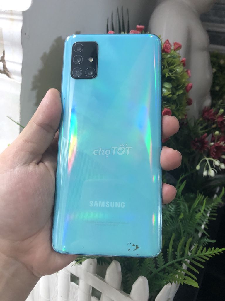 Samsung A51 6GB/128GB Xanh ngọc đang xài... Mua bán Điện thoại tại Quận 12 Tp Hồ Chí Minh được đăng bởi Lady hình 1