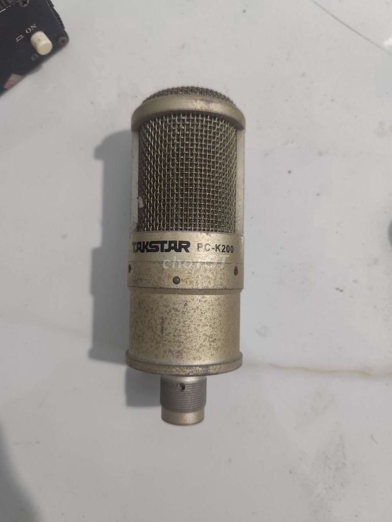 Micro thu âm Takstar PC-K200 Đã sử dụng. Mua bán Tivi, Âm thanh tại Huyện Mê Linh Hà Nội được đăng bởi shop đồ cũ hình 1
