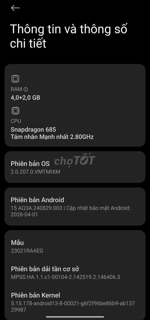 Xiaomi Redmi Note 12 6GB/128GB. Mua bán Điện thoại tại Quận 7 Tp Hồ Chí Minh được đăng bởi Thanh Trúc hình 1