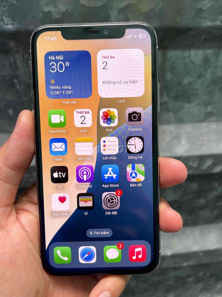 Apple iPhone Xs 64GB Trắng Đã thay màn. Mua bán Điện thoại tại Quận Cái Răng Cần Thơ được đăng bởi Thoại hình 1