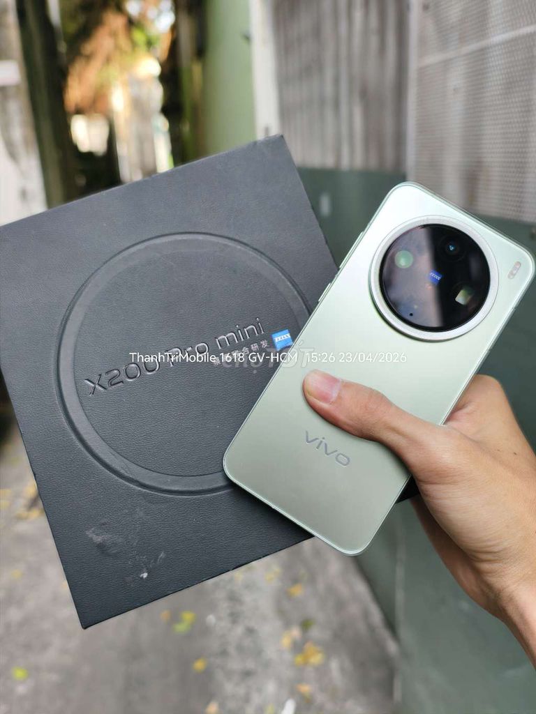 Vivo X200 Pro Mini 12/256 Xanh fullbox nộid địa. Mua bán Điện thoại tại Quận Gò Vấp Tp Hồ Chí Minh được đăng bởi Thanh Tri hình 1