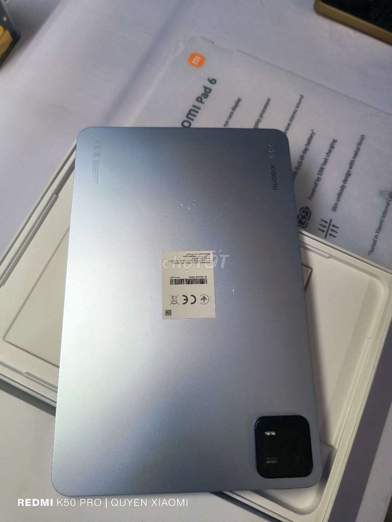 Mi Pad 6 8.128 99% Fullbox Hãng VN. Mua bán Máy tính bảng tại Quận 10 Tp Hồ Chí Minh được đăng bởi A Quyền hình 2