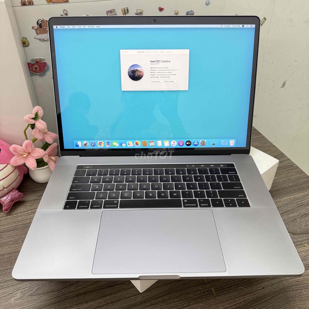 MacBook Pro 2017 i7 15 inch 16GB/256GB vga 2G. Mua bán Laptop tại Quận Thanh Xuân Hà Nội được đăng bởi Nguyễn Duy Hùng hình 1
