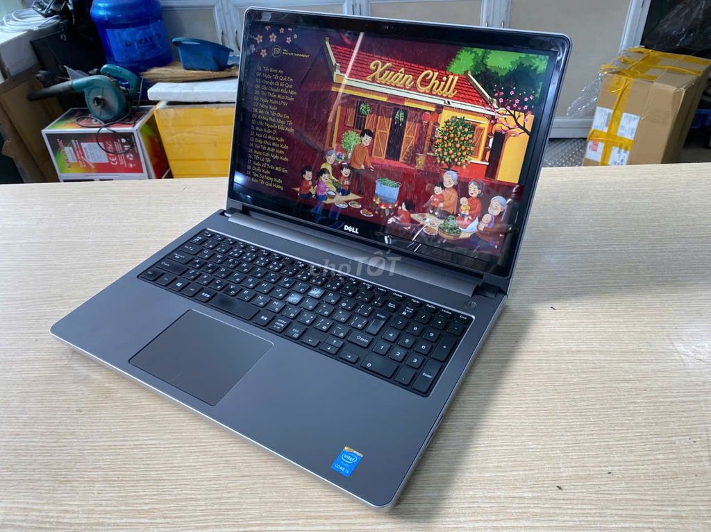 Dell 5558 Sáng Đẹp Màn Cảm ứng Nhậy Như IPAD. Mua bán Laptop tại Quận Nam Từ Liêm Hà Nội được đăng bởi Mạnh  hình 1
