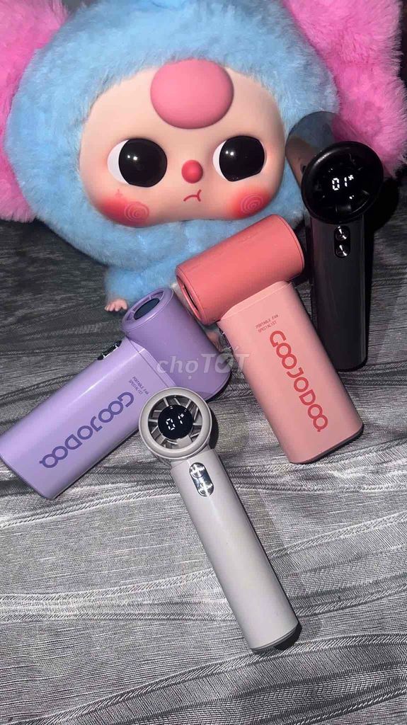 Quạt mini cầm tay GOOJODOQ màn hình LED. Mua bán Quạt tại Thị xã Bến Cát Bình Dương được đăng bởi Cương hình 1