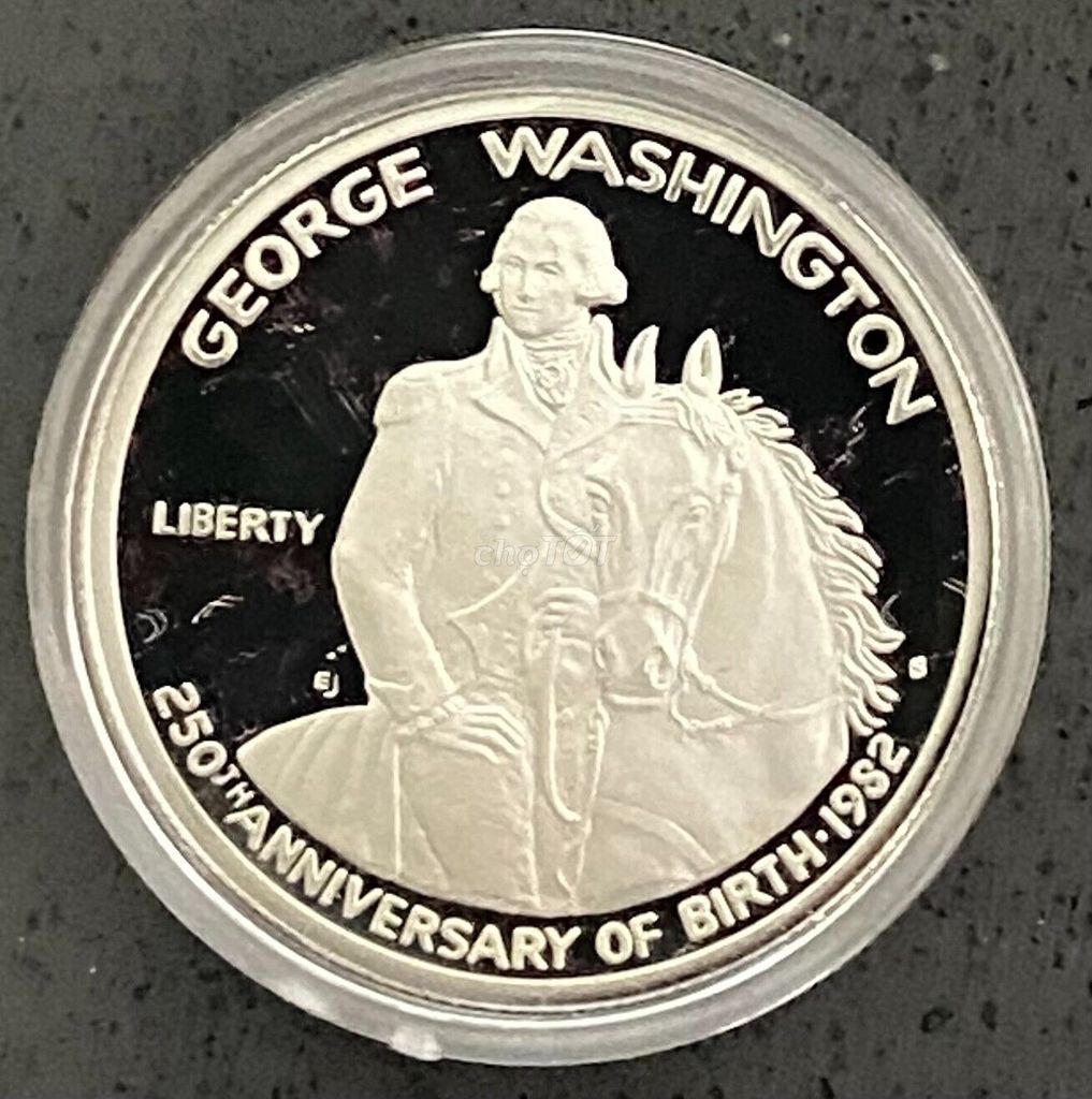 1982 George Washington Xu Bạc Nửa Đô La