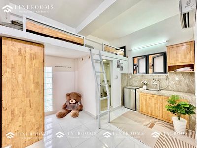 🔥 PHÒNG GÁC FULL NỘI THẤT CÓ THANG MÁY AN NINH CHO NỮ
