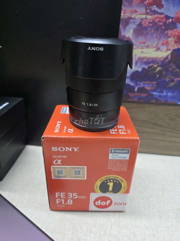 Ống kính Sony FE 35mm F1.8 Đã sử dụng. Mua bán Máy ảnh, Máy quay tại Thành phố Thuận An Bình Dương được đăng bởi Cương hình 1