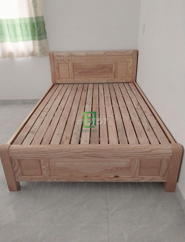 GIƯỜNG GỖ SỒI GIÁ XƯỞNG - GIƯỜNG GIÁ RẺ. Mua bán Giường, chăn ga gối nệm tại Huyện Củ Chi Tp Hồ Chí Minh được đăng bởi Nội Thất Quang Hùng TD hình 1