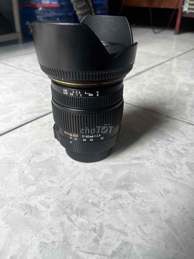 Ống kính Sigma 17-50 F2.8 Nikon đã sử dụng. Mua bán Máy ảnh, Máy quay tại Quận Tân Phú Tp Hồ Chí Minh được đăng bởi Tấn Anh  hình 1
