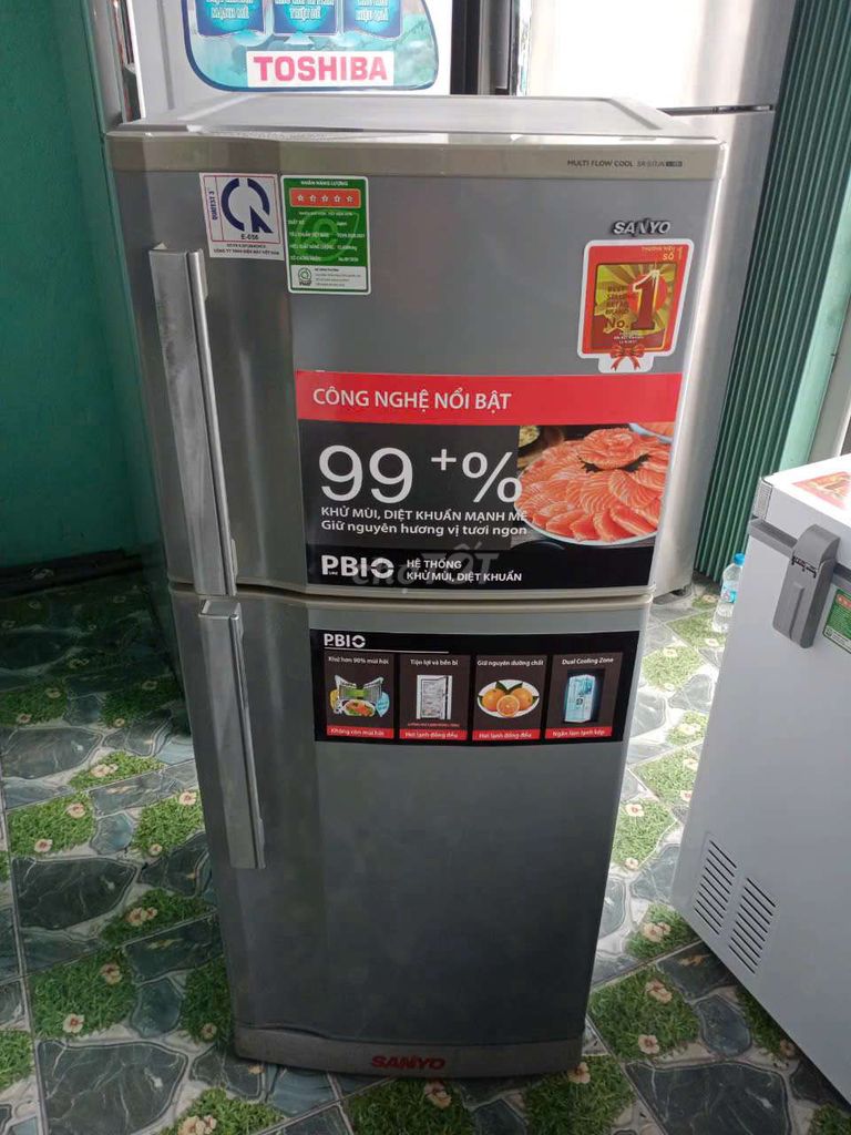 Tủ lạnh sanyo 170l