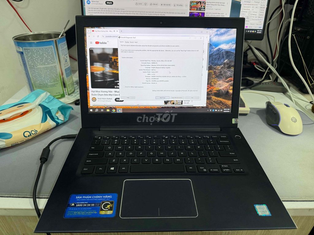 Dell Vostro i5 8250 ram8GB/256GB/FHD. Mua bán Laptop tại Quận Tân Bình Tp Hồ Chí Minh được đăng bởi Tân AutoLap hình 1