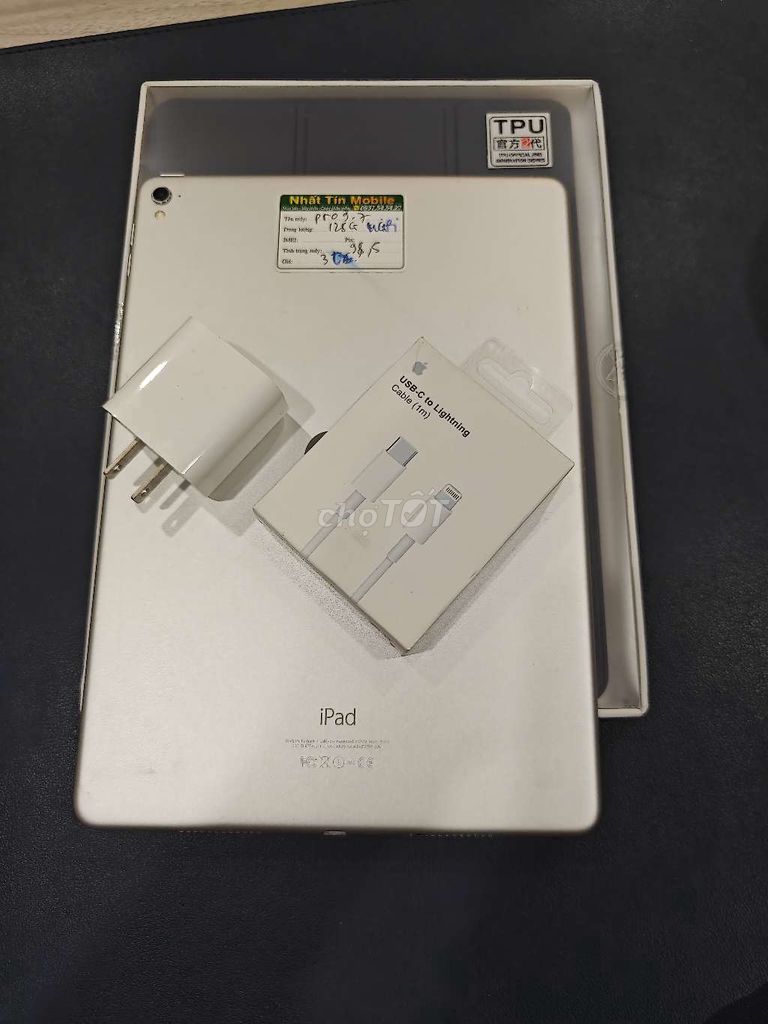 ipad Pro 9.7 128g wifi máy đẹp 98,7%