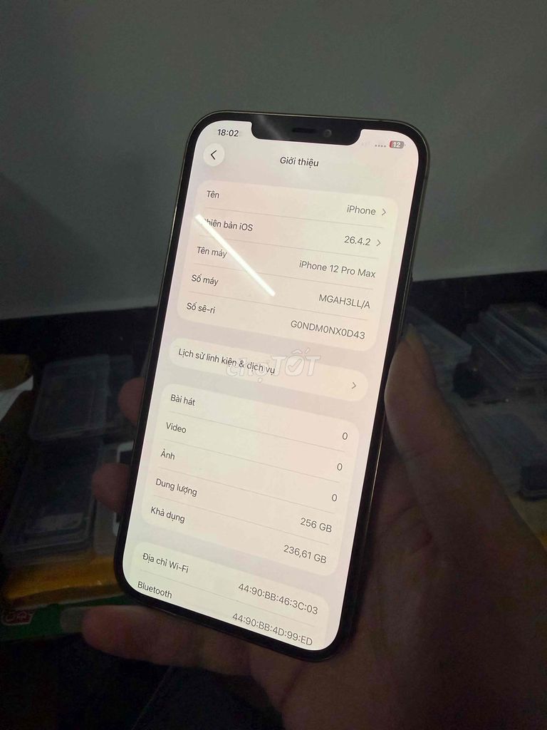 Apple iPhone 12 Pro Max 256GB Vàng. Mua bán Điện thoại tại Thị xã Phú Mỹ Bà Rịa - Vũng Tàu được đăng bởi nguyễn duy hình 1
