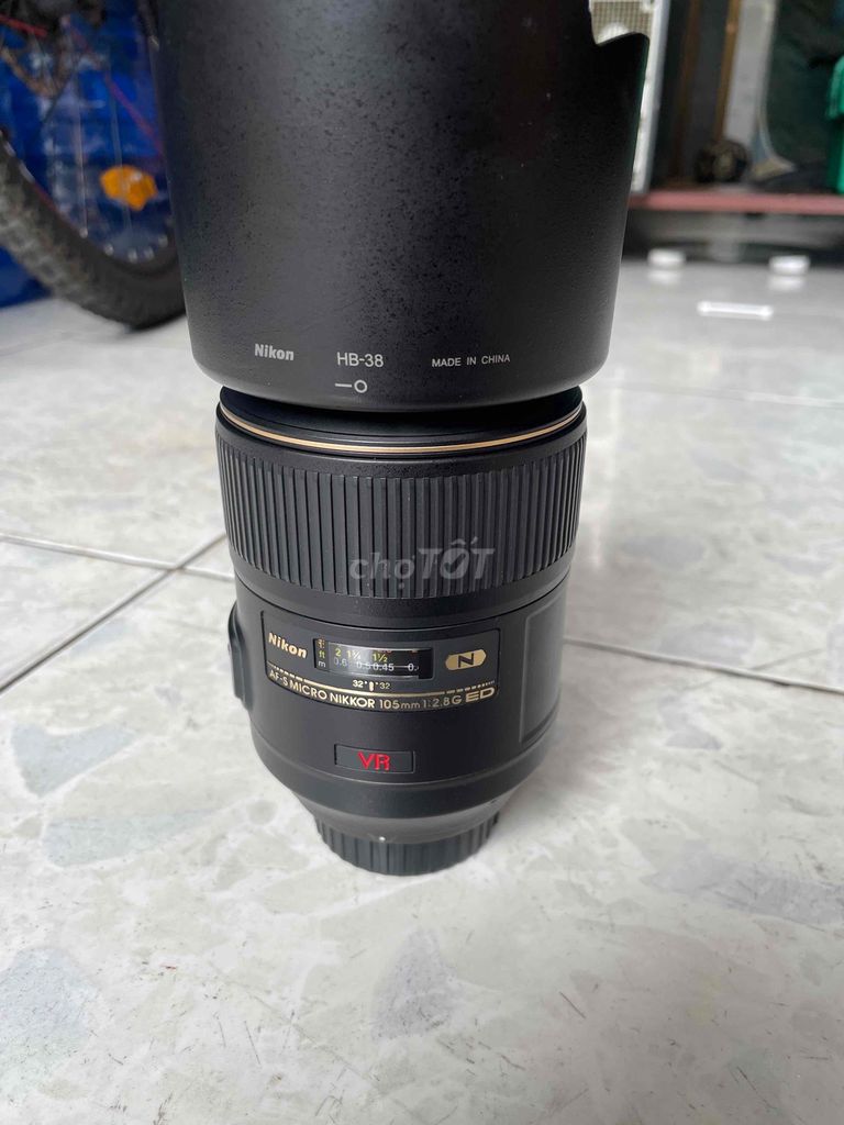 Len Nikon 105 F2.8 Nano như mới