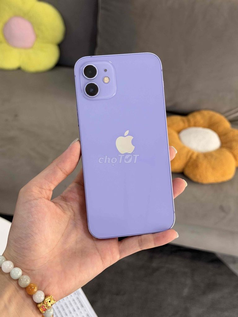 Apple iPhone 12 128GB Tím Like New 98% Quốc Tế. Mua bán Điện thoại tại Quận 8 Tp Hồ Chí Minh được đăng bởi TRƯỜNG MOBILE  hình 1