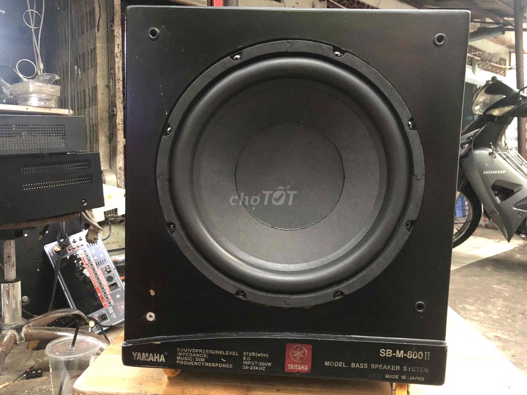 Loa siêu trầm Yamaha SB-M-800II. Mua bán Tivi, Âm thanh tại Quận Gò Vấp Tp Hồ Chí Minh được đăng bởi trần Đức phương hình 1