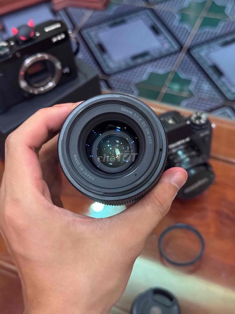 Ống kính Sigma 30mm F1.4 for Fujifilm. Mua bán Máy ảnh, Máy quay tại Huyện Gia Lâm Hà Nội được đăng bởi Nguyễn Đức Thắng hình 1