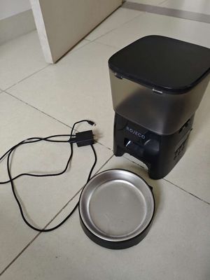 Máy cho ăn tự động ROJECO Inox Mèo Như mới