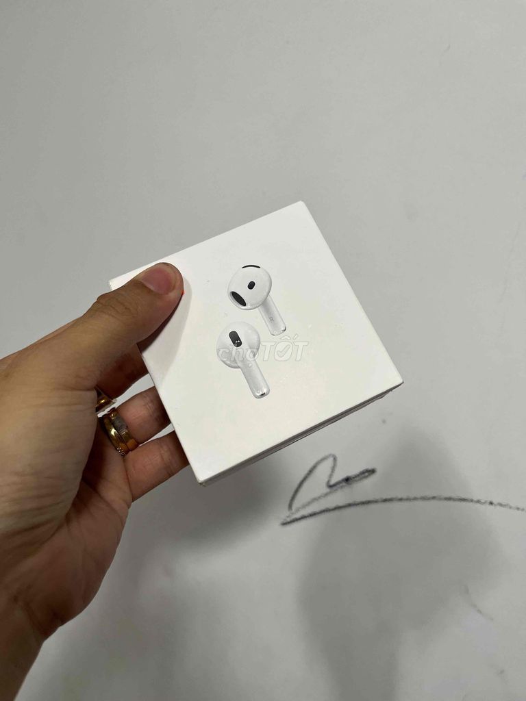 Tai nghe Apple AirPods 4 Mới. Mua bán Tivi, Âm thanh tại Quận Tân Phú Tp Hồ Chí Minh được đăng bởi Minh Sang SamZone hình 1