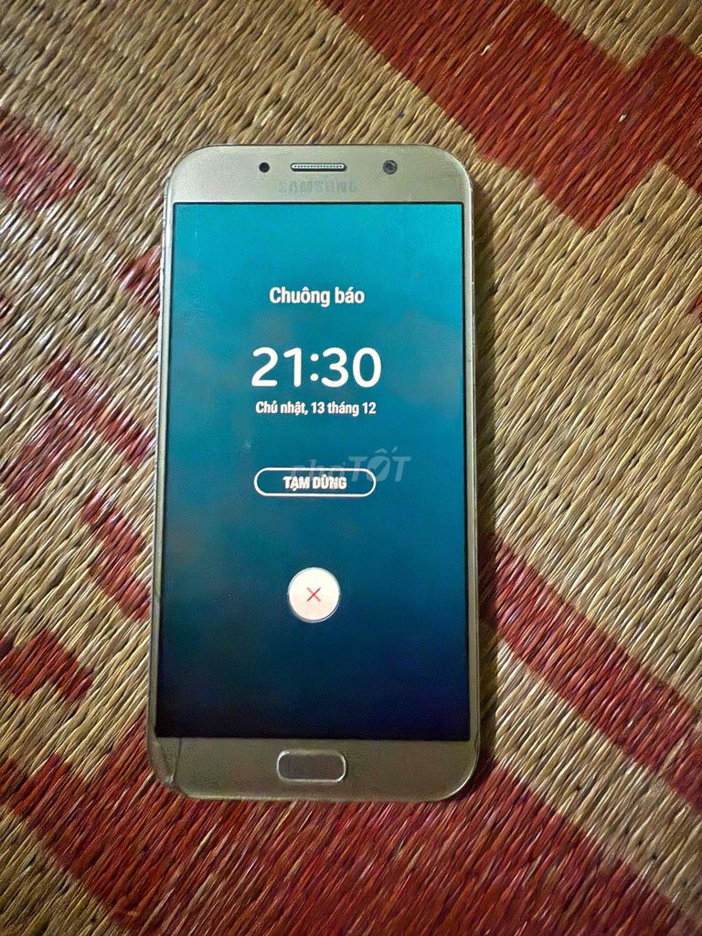 Samsung A7 Vàng đồng Hỏng cảm ứng vỡ lưng. Mua bán Điện thoại tại Huyện Yên Mỹ Hưng Yên được đăng bởi Tuấn Anh hình 1