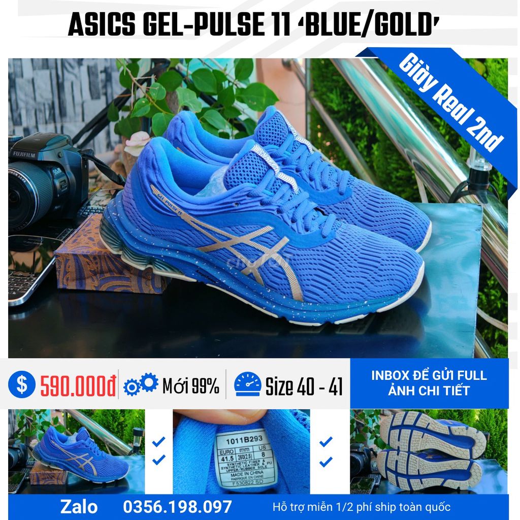 [CHÍNH HÃNG] [Mới 99%] Giày ASICS GEL-PULSE 11. Mua bán Giày dép tại Quận Bình Thạnh Tp Hồ Chí Minh được đăng bởi chú CÔNG AN bán giày CHÍNH HÃNG hình 1
