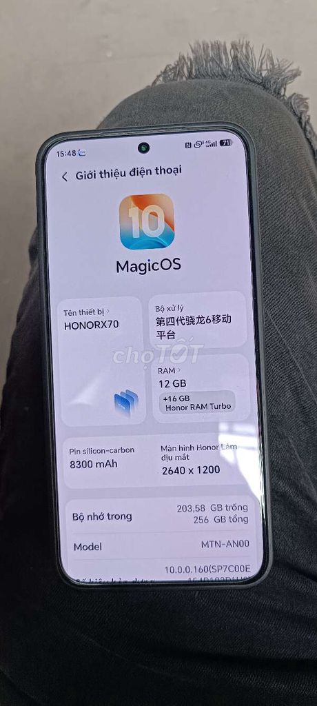 Honor X70 12GB/256GB. Mua bán Điện thoại tại Thị xã Tân Uyên Bình Dương được đăng bởi van linh  hình 1