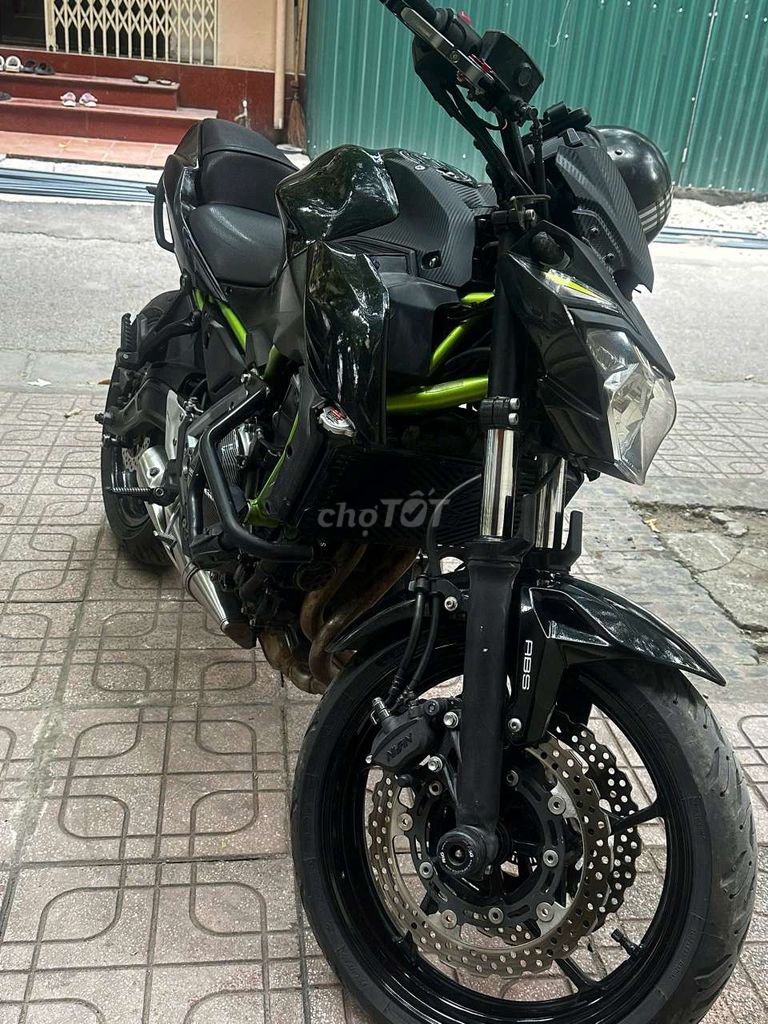 Kawasaki Z650 2018, черный