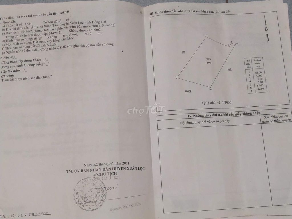 Cần bán gấp đất. hh 3% cho ace môi giới.