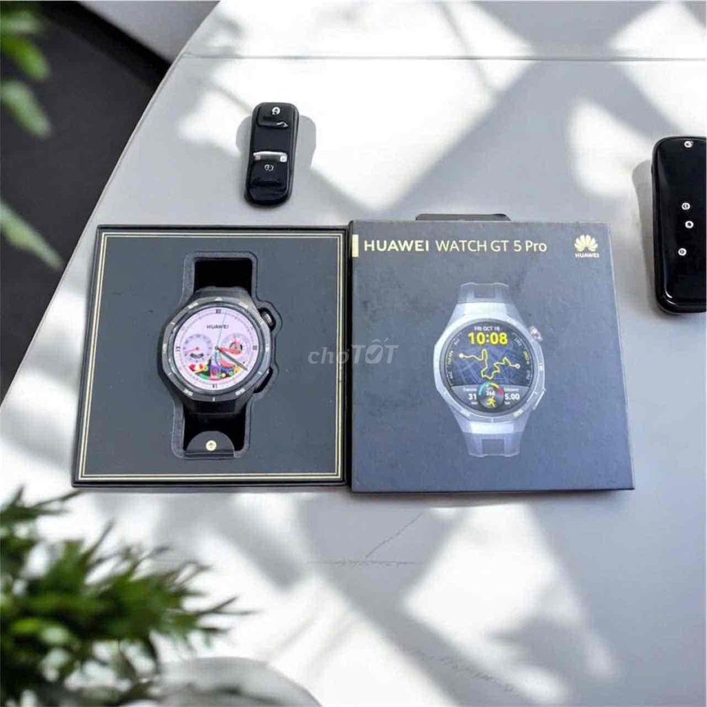 Huawei Watch GT5 Pro Đen 46mm. Mua bán Thiết bị đeo thông minh tại Thành phố Bạc Liêu Bạc Liêu được đăng bởi Nguyễn Hưng Thịnh hình 1