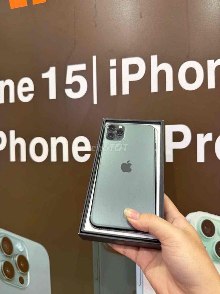 11 Pro Max 64GB Xanh Quốc tế Mỹ pin 95. Mua bán Điện thoại tại Quận 3 Tp Hồ Chí Minh được đăng bởi Nam Á Mobile hình 1