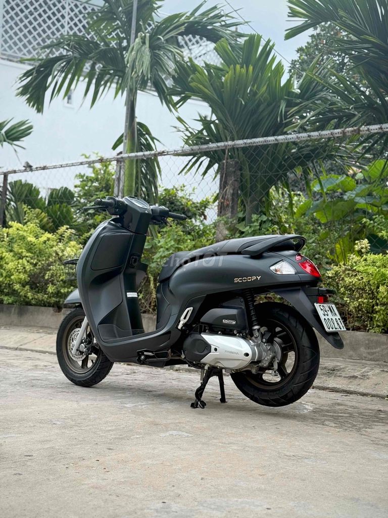 Honda Scoopy 2025 чёрный матовый BSTP 9 владельцев